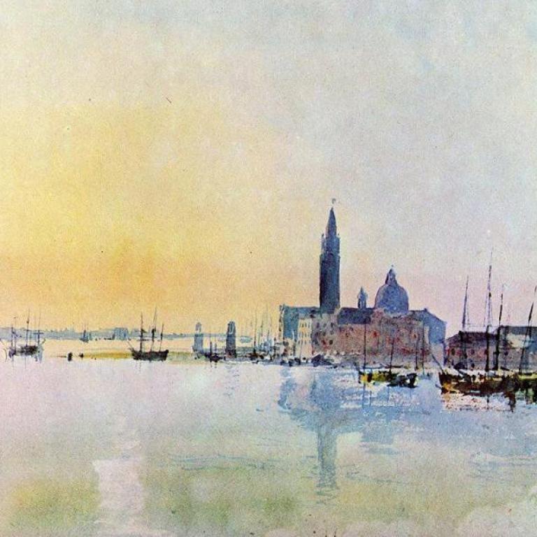 Venezia San Giorgio dalla Dogana (William Turner)